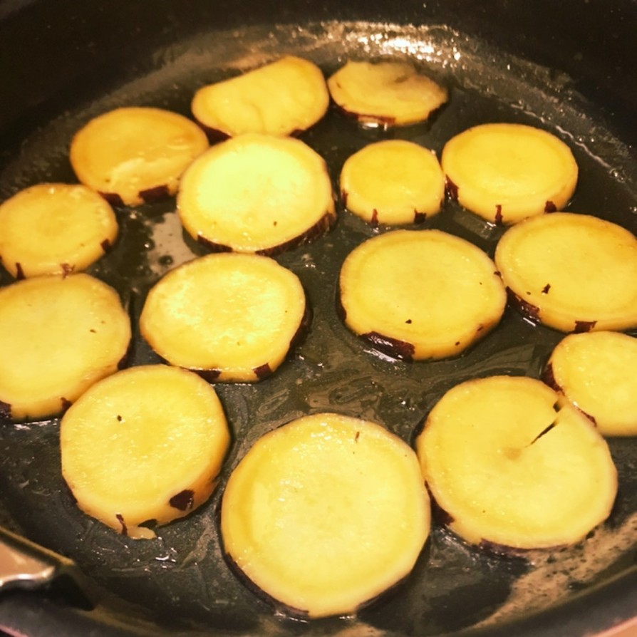 サツマイモの甘露煮の画像