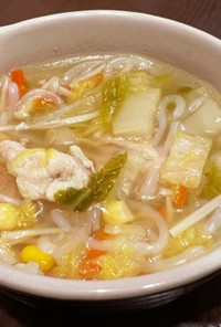 【ダイエット】白菜たっぷりスープ