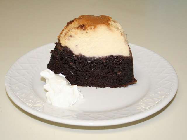 ケーキミックスで簡単チョコプリンケーキ レシピ 作り方 By Nikigibson クックパッド