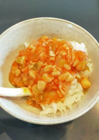 離乳食完了期☆鶏ササミ大豆トマト煮込み