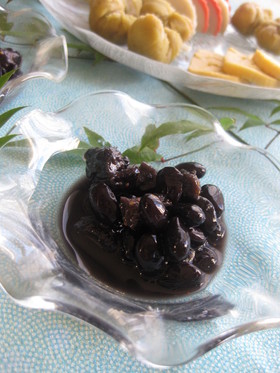 ベジお節♪砂糖なし♪フルーティー黒豆煮