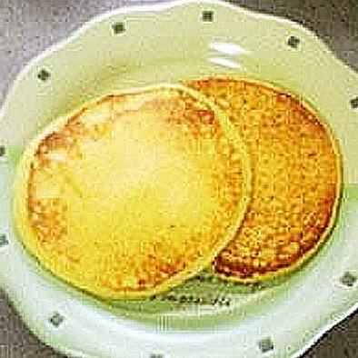 粉から作るホットケーキ（卵乳小麦無）の写真
