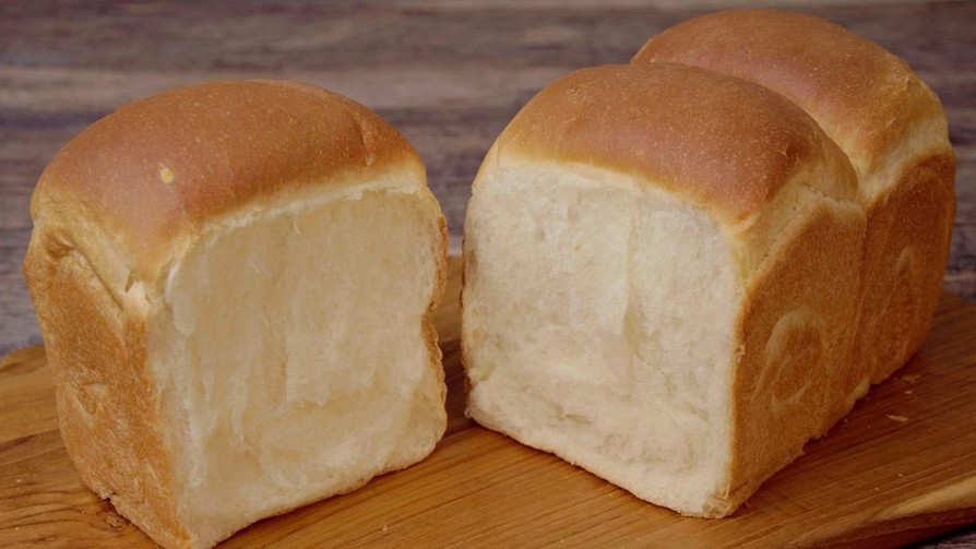 もっちりふわふわ湯種食パンの画像