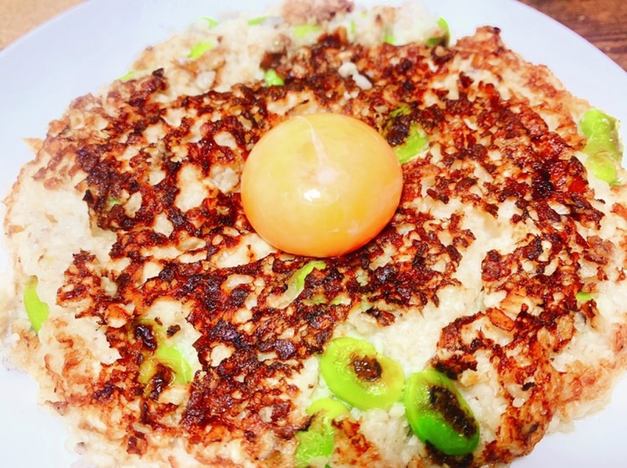 大和芋と枝豆の和出汁焼きの画像
