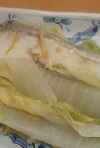 寒生真鱈の塩麹白菜蒸し