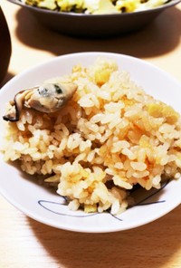大人の味☆牡蠣と生姜の炊き込みご飯！！