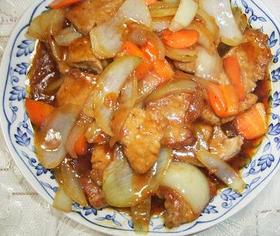 お手軽な酢豚