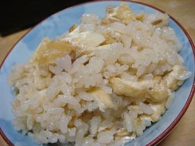 にらみ鯛で作る鯛めし