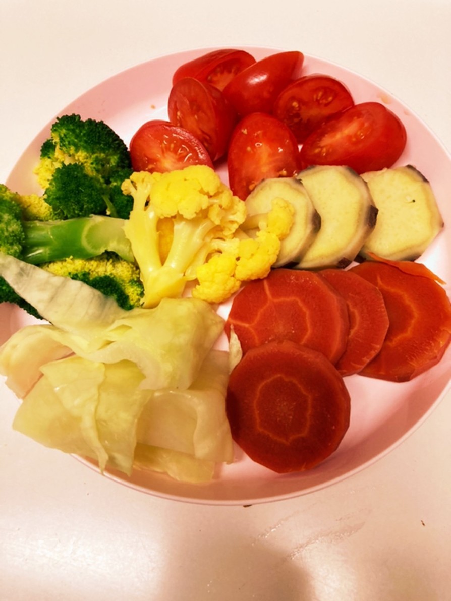 旬の野菜☆温野菜サラダの画像