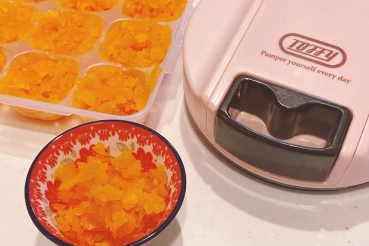 にんじん冷凍ストック 離乳食中期 レシピ 作り方 By しょこたん クックパッド 簡単おいしいみんなのレシピが376万品