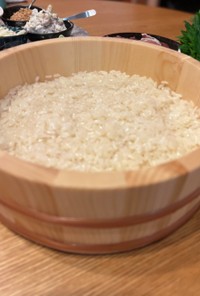 米からこだわる寿司飯