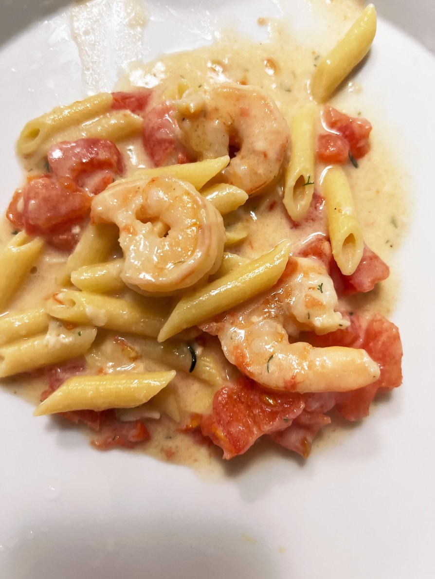 ガーリックシュリンプパスタのレシピ