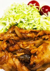 お肉プルプル✨定食屋さんの生姜焼き✨風