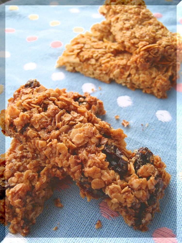 ビスコフオートミールバーのレシピ