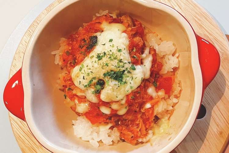離乳食完了期 鯖缶トマトチーズドリア レシピ 作り方 By Ri クックパッド 簡単おいしいみんなのレシピが373万品