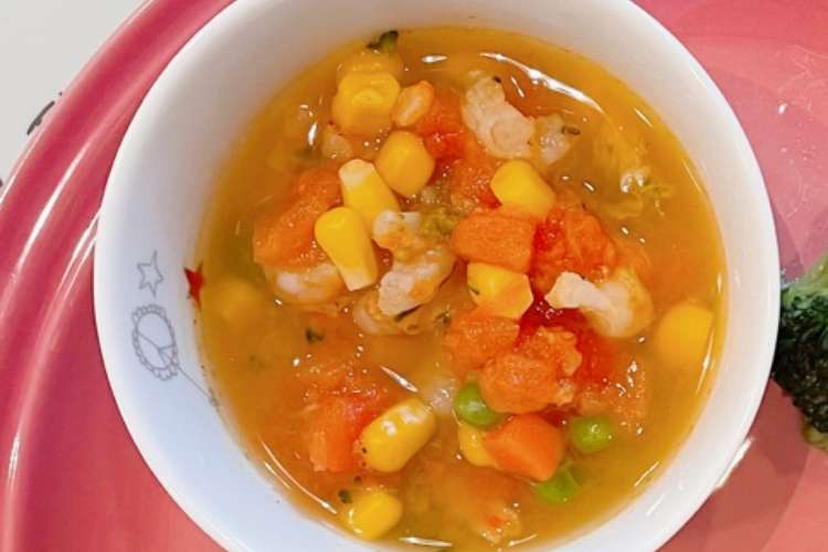 離乳食完了期 トマトカレースープ レシピ 作り方 By Ri クックパッド 簡単おいしいみんなのレシピが373万品