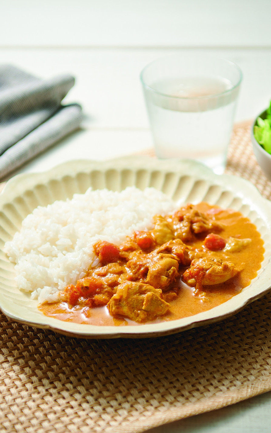 チキンたっぷり！バターチキンカレーの画像