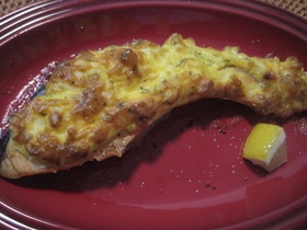 鮭のタルタル焼き
