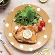 鶏肉のソテー　カボス風味の画像