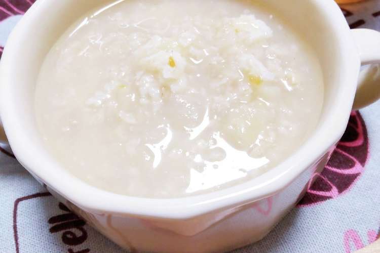 離乳食便秘解消に オートミールのお味噌汁 レシピ 作り方 By ひぃらぃ クックパッド 簡単おいしいみんなのレシピが375万品