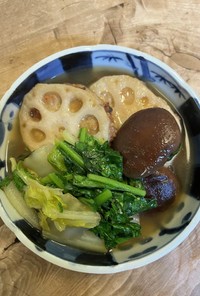ヘルシー簡単野菜豆腐団子スープ