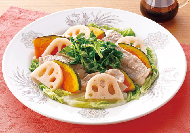 中華風温野菜サラダの画像