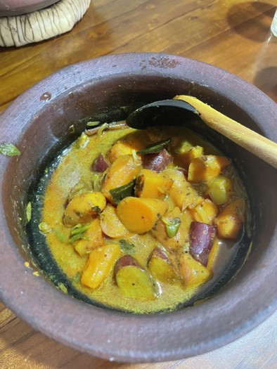 Sweet potato curry の写真