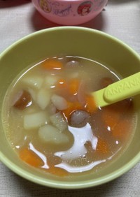 味噌汁レシピ  ジャガイモ ウィンナー