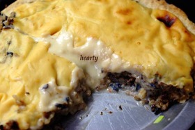 玄米と根菜のマクロビキッシュ