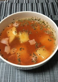 カクテキコンソメスープ