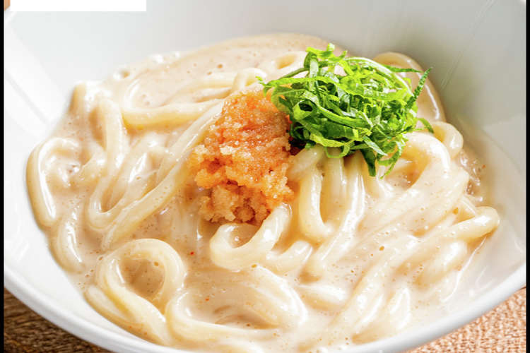 冷凍うどんで簡単 イカ明太うどん レシピ 作り方 By まめきちくんの妻 クックパッド 簡単おいしいみんなのレシピが371万品