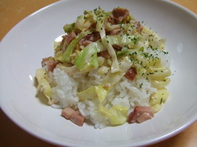 簡単美味しい★チャーマヨ丼