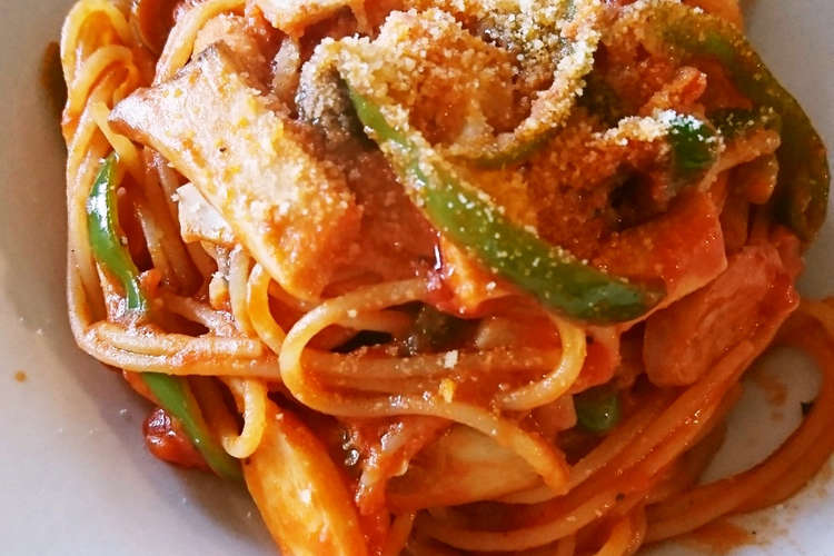 トマトパスタ 簡単ランチ レシピ 作り方 By 赤紫芋介 クックパッド 簡単おいしいみんなのレシピが366万品