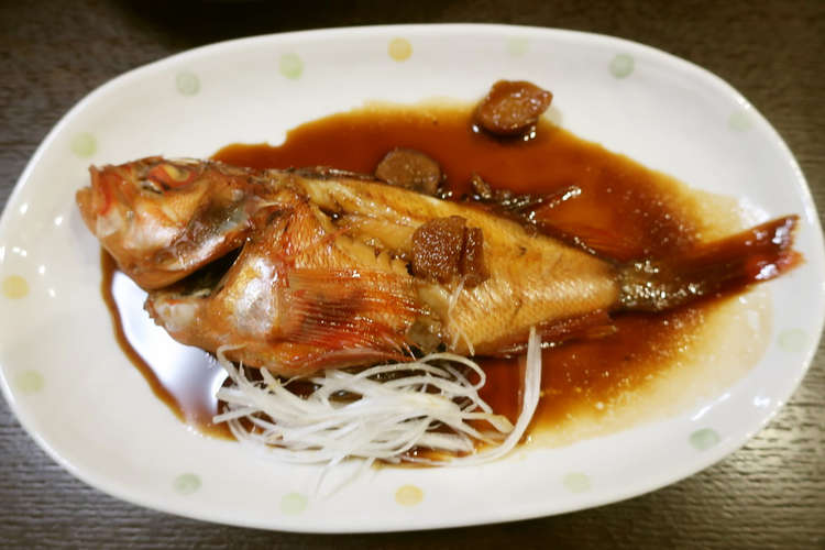 のどぐろの煮付け 黄金比で レシピ 作り方 By クックj5lryo クックパッド 簡単おいしいみんなのレシピが364万品