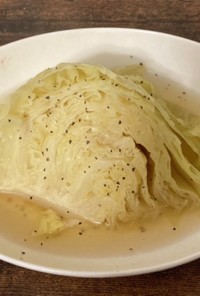 【ダイエット】キャベツ丸ごとスープ