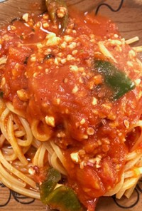 【覚書】タコとトマトのスパゲティ