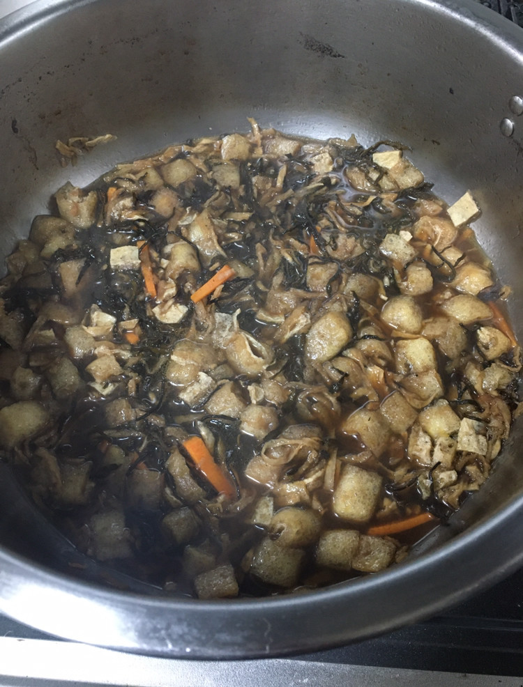 超簡単❗️魚の煮汁でひじきの煮物が出来るの画像