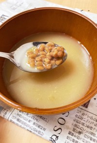 【限界】簡単納豆味噌汁