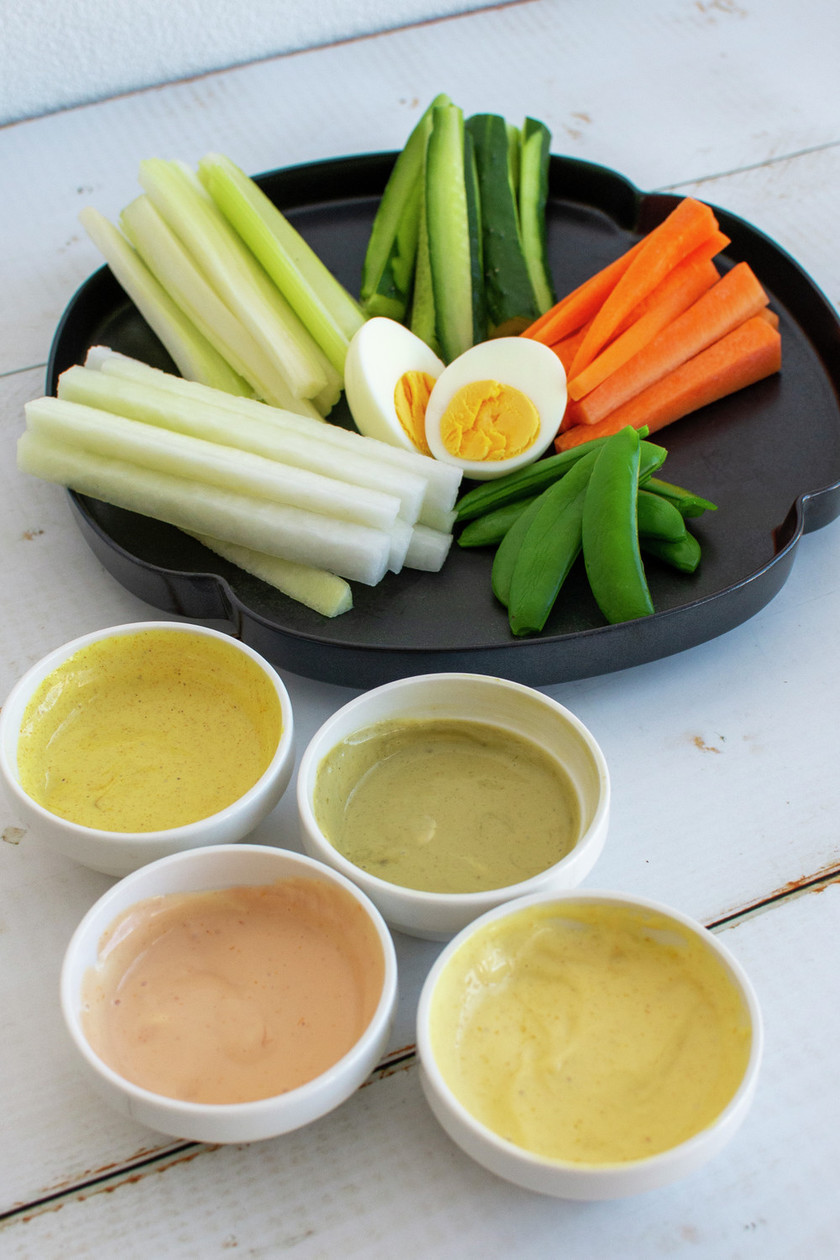 変わり塩麴、基本のディップ