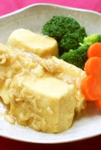 【給食】凍り豆腐とツナのカレー煮