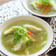 緑茶塩麴で簡単水餃子スープ