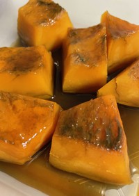 かぼちゃの煮物with藍粉