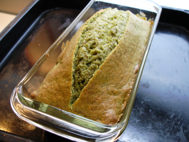 緑茶黒豆パウンドケーキの画像