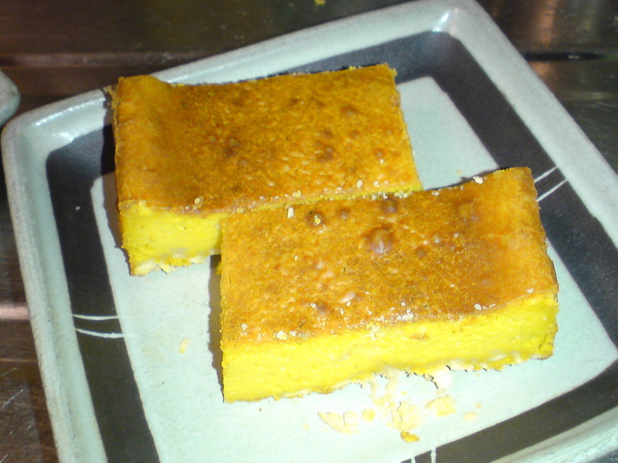 カボチャのチーズケーキの画像
