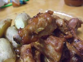 スペアリブのオーブン焼き