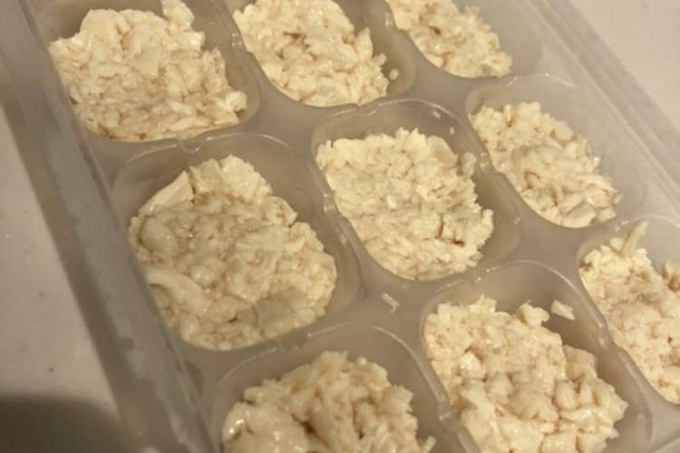 離乳食中期 モグモグ ササミの冷凍保存 レシピ 作り方 By ちゃぁぁー クックパッド 簡単おいしいみんなのレシピが366万品