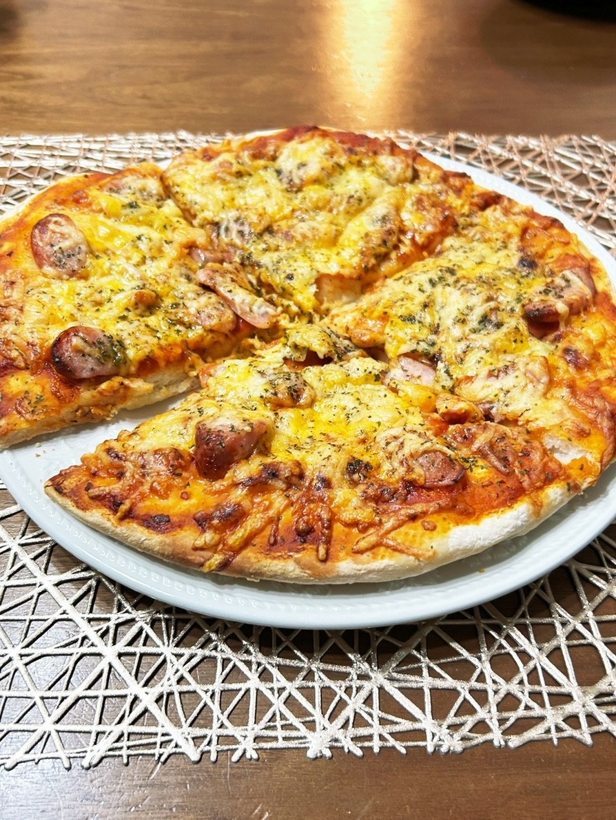 米粉のピザ　HBグルテンフリー の画像
