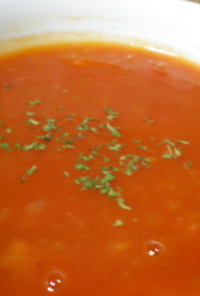 簡単★トマトジュースで野菜スープ