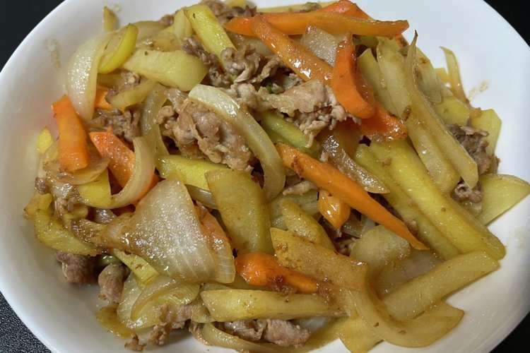 ジャガイモ 人参 玉ねぎの炒め レシピ 作り方 By みのりの母 クックパッド 簡単おいしいみんなのレシピが374万品