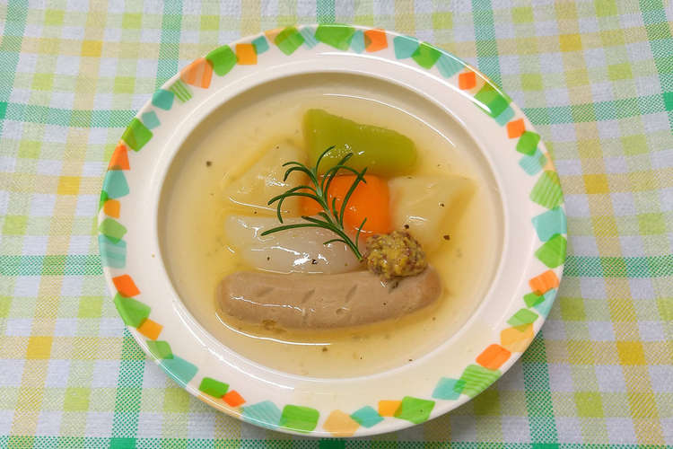 介護食 欧風ポトフマスタード添え レシピ 作り方 By マルハニチロ株式会社 クックパッド 簡単おいしいみんなのレシピが376万品